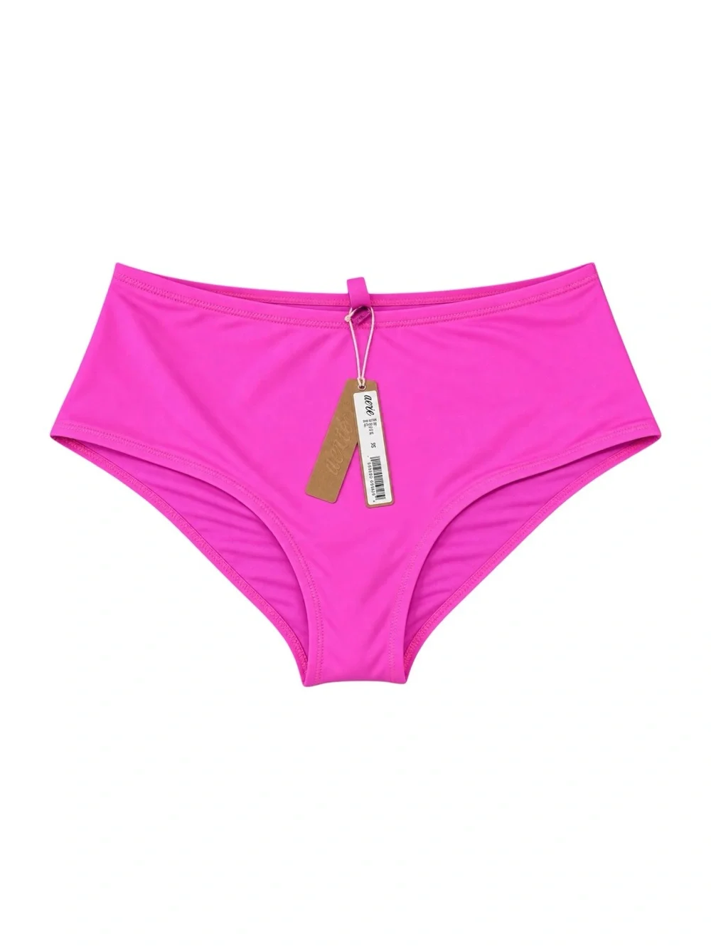 SKIMS Recycled Swim Full Brief Bikini Bottom Neon Orchid Pink NWT Size Small